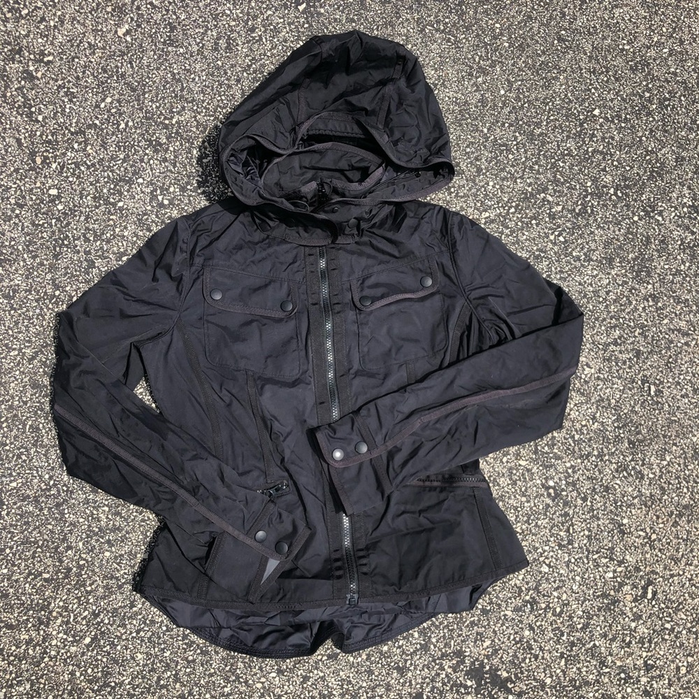 Lulu lemon d6 coat with removable hood
